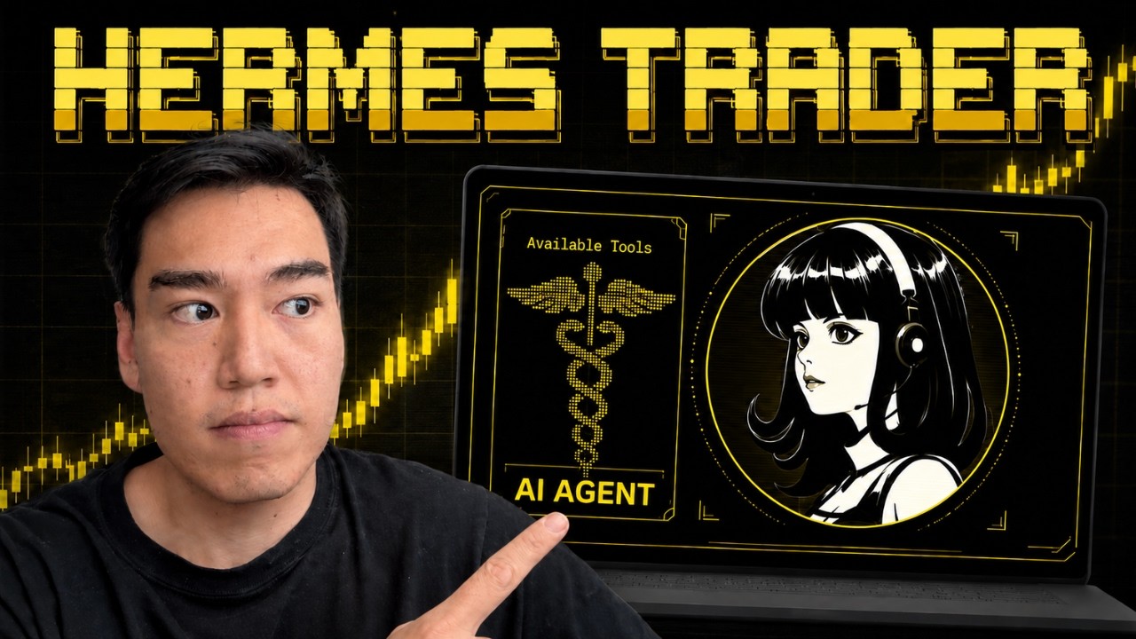 Build a Self Learning AI Trading Agent with Hermes (Full Setup Guide)