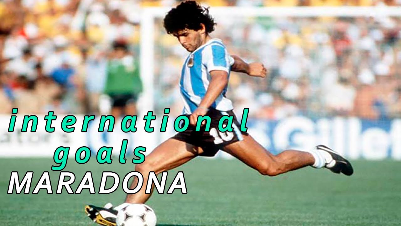Maradona goals List of international goals scored by Diego Maradona