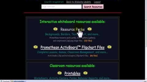 Installing Resource Packs in ActivInspire Software