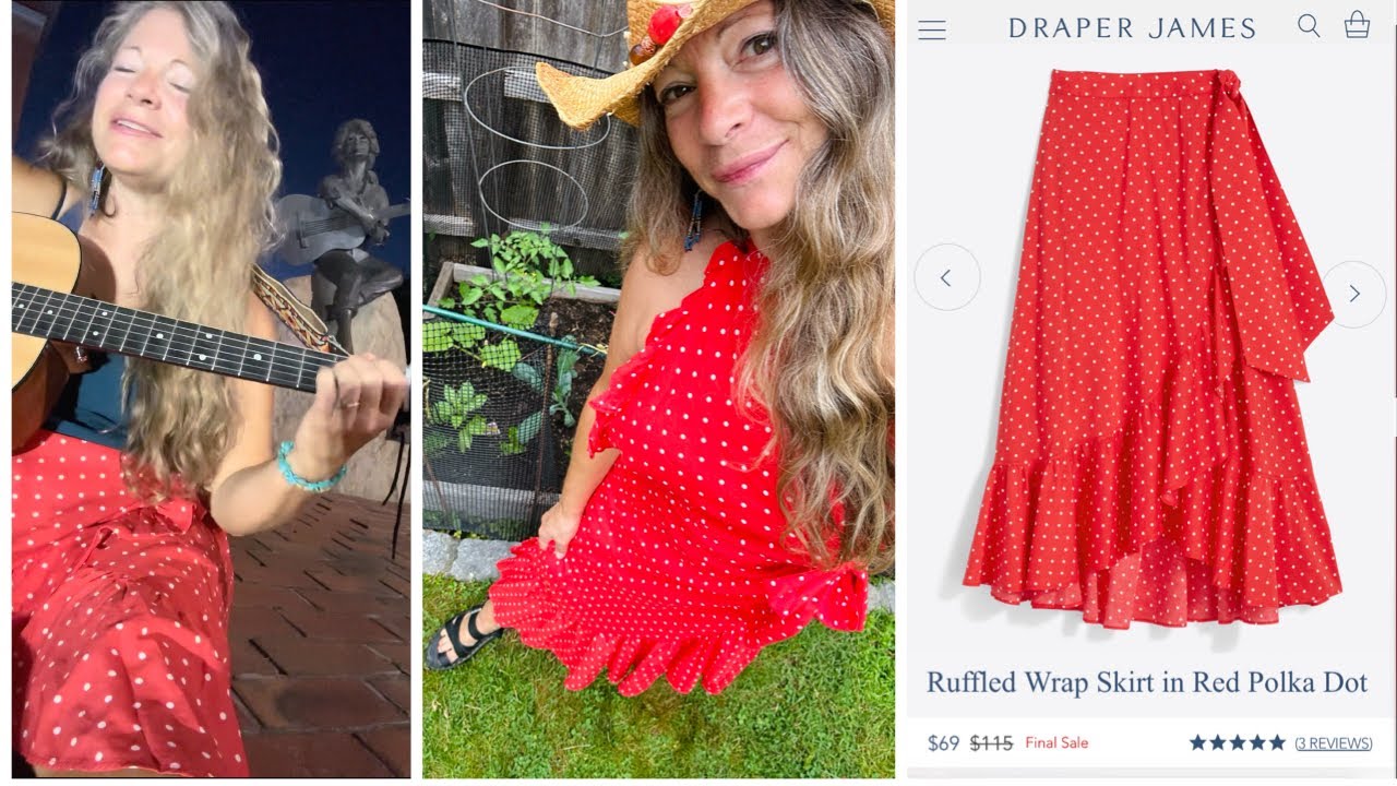 My Favorite Red Polka Dot Skirt (that can also be a dress!) is on Sale at Draper James! 💃