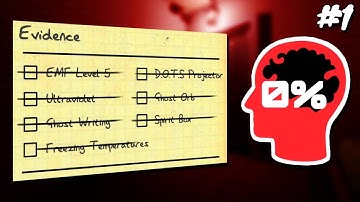 No Sanity, No Evidence #1 | Phasmophobia