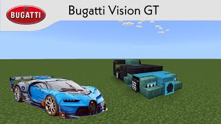 How to build a Bugatti Vision GT in Minecraft. 😱