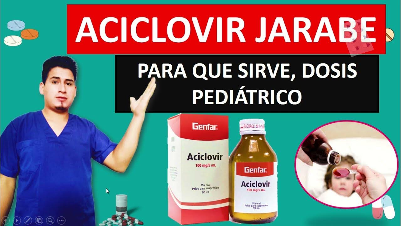  aciclovir jarabe dosis para ni os c mo calcular dosis pediatrica de