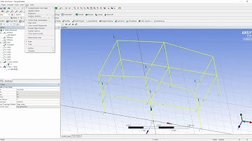 Example: Chapter 3. Beams and Frames(Finite Element Modeling and Simulation with ANSYS Workbench)