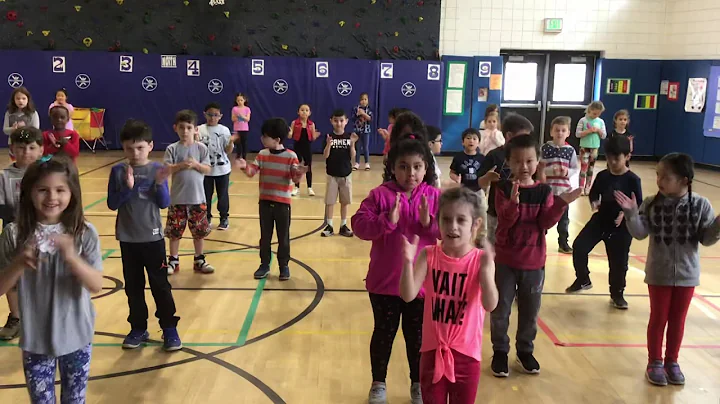 Cha Cha Slide 1st grade