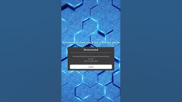 Roblox Error Code [Meaning and subtitles]