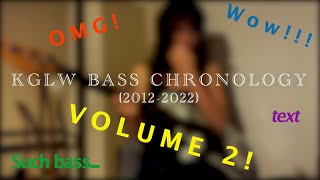 60 bass Riffs by King Gizzard &amp; The Lizard Wizard - a 15 minutes bass chronology Vol.2