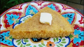 Sweet Cornbread Recipe - Cast Iron Skillet