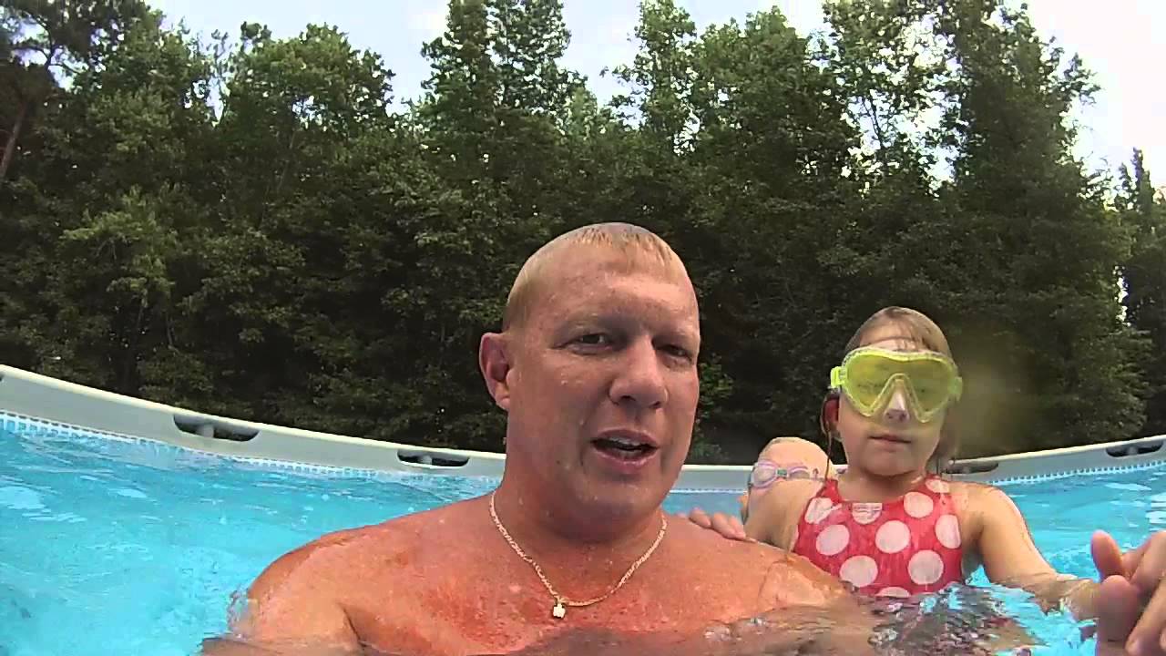 Kids holding camera while flying