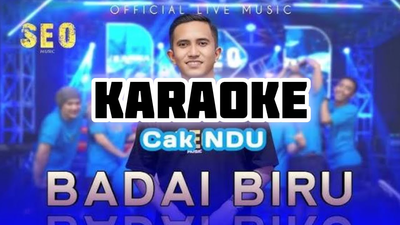 Badai Biru KARAOKE Dangdut slow HD