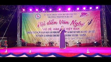 Cô gái Ba Tơ dưới cờ giải phóng - Biểu diễn Thu Vân