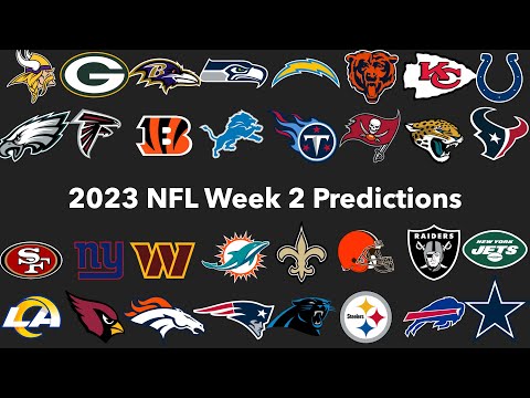 nfl win predictions week 2