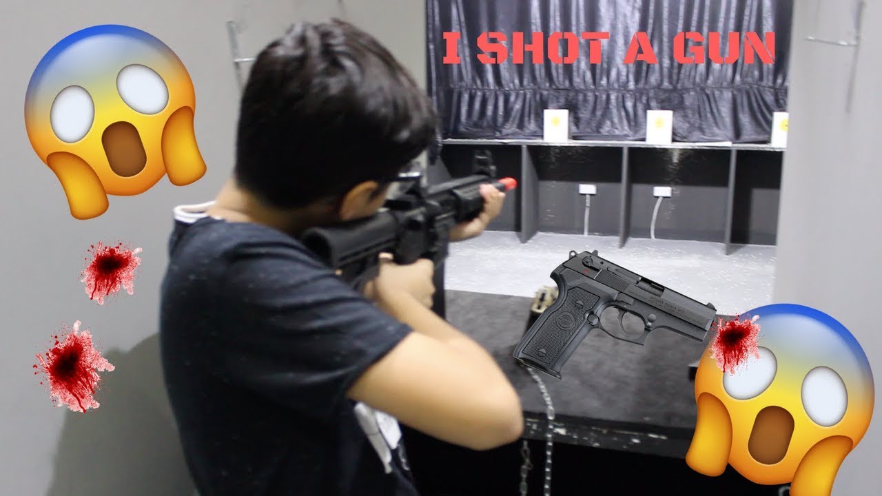 I SHOT A GUN // Dubai Travel Vlog YouTube