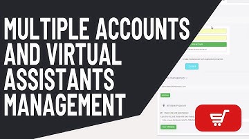 Multiple Accounts and Virtual Assistants management with DSM Tool