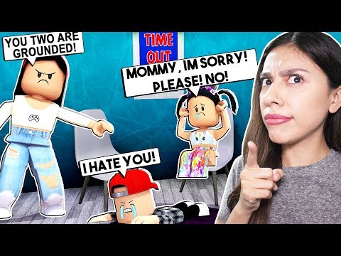 I GROUNDED MY SPOILED KID'S for a WEEK! *NOW THEY HATE ME* - Roblox - Bloxburg