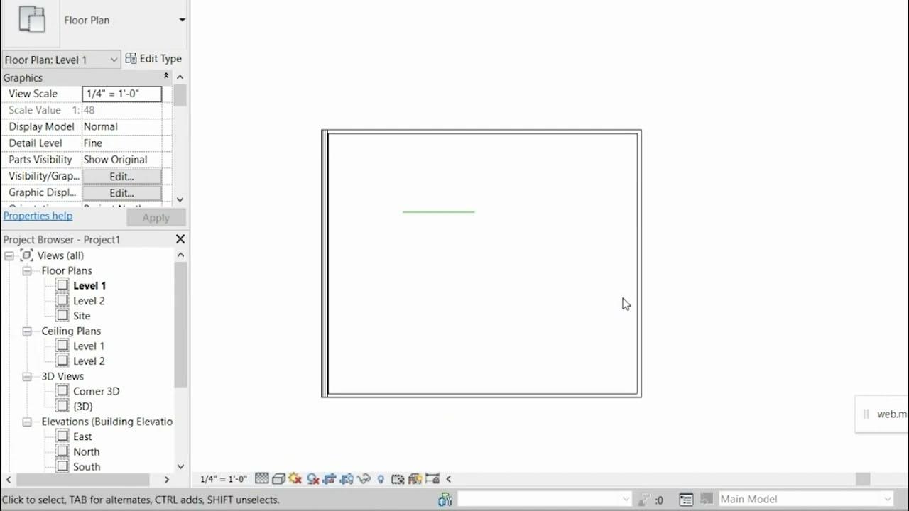 Revit Basics View Control Bar Updated - YouTube
