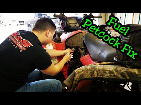 Suzuki Fuel Petcock fix | Vinson 500 Eiger 400