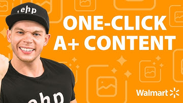 Add A+ Content to Walmart with ONE CLICK | Import EBC from Amazon!