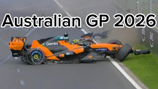 All F3, F2 & F1 2026 Australian Gp Spins & Crashes