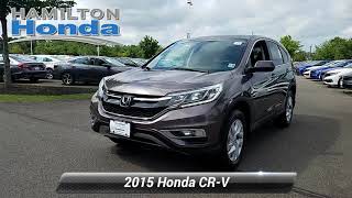 Certified 2015 Honda CR-V EX, Hamilton Township, NJ 27161T
