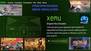 XEMU Xbox Emulator Pc + Select Roms (just Add More ) Email For Link.