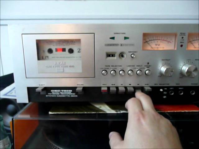 Akai GXC-730D Cassette Deck - First Look and Evaluation - YouTube