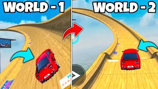 Parallel Car World | Car Stunt Mode | Open World Car Game 🔥✅