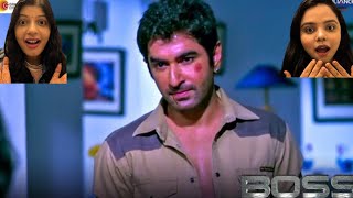 🔥 Jeet Powerful Action Scene Reaction | Boss Bangla Movie | Mass Bangla Scene Review 🎬⚡