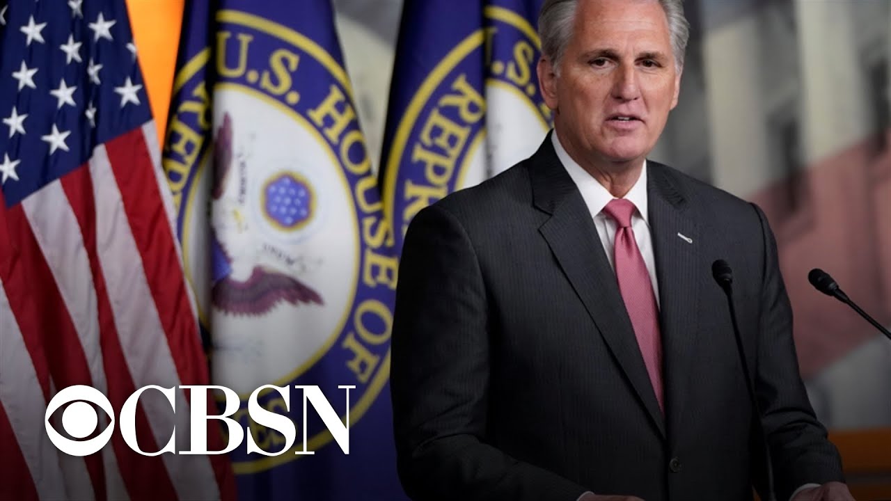 Kevin McCarthy sets record for speech on House floor, delaying Build Back Better vote