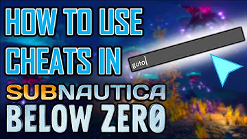 How To Use Cheats In Subnautica BELOW ZERO For Mac, and PC! | Easy Tutorial
