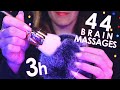 [ASMR] 44 Brain Melting Massages 😴 99.99% of You Will Fall Deep Asleep - 4k (No Talking)