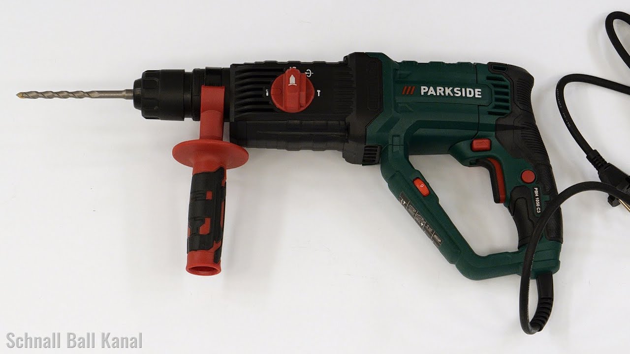 Unboxing: Parkside 1050W Hammer Drill / Bohr- und Meißelhammer - 4K UHD  Video - YouTube