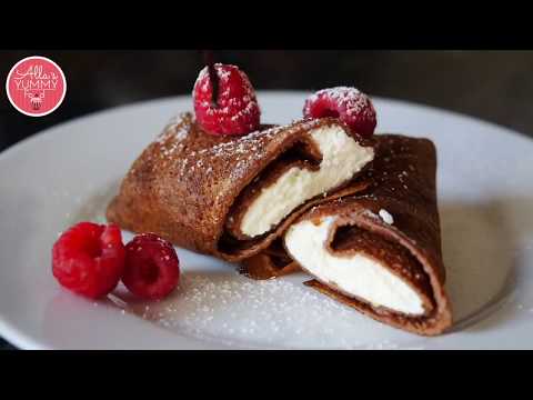 Vídeo: Como Fazer Panquecas De Chocolate Com Queijo Cottage