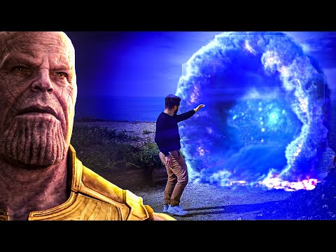 Creating the Thanos portal with VFX