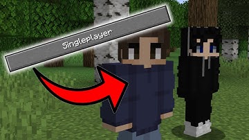 This Minecraft Mod Lets You Play Singleplayer With Friends!