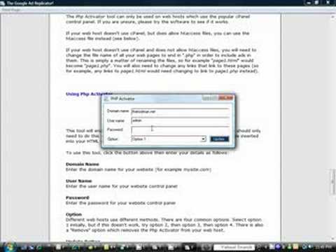Enable Php processing of every HTML file on your webhost!