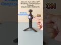 Osmo Pocket 3 Tutorial | BREATHING COMPENSATION FEATURE OF DJI OSMO POCKET 3 #shortsfeed
