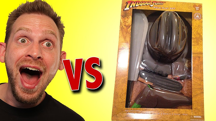 Indiana Jones Role Play Set Unboxing