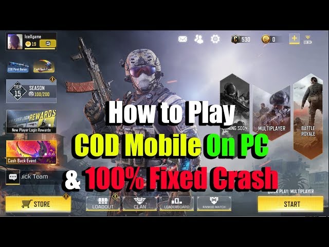 Cheat Call of Duty Mobile for Emulator(Gameloop and LDPlayer)