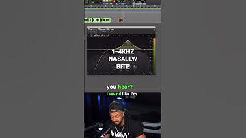 Quick Vocal EQ Tutorial! 🤞🏽#audioengineer #mixingengineer #protools #recordingstudio