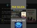 Pax Silica 🔥 Chip War game!Luzon Industrial Hub = Philippines 🇵🇭 ✔️UPSC/BPSC MCQ 🔁 Don’t miss! 👇