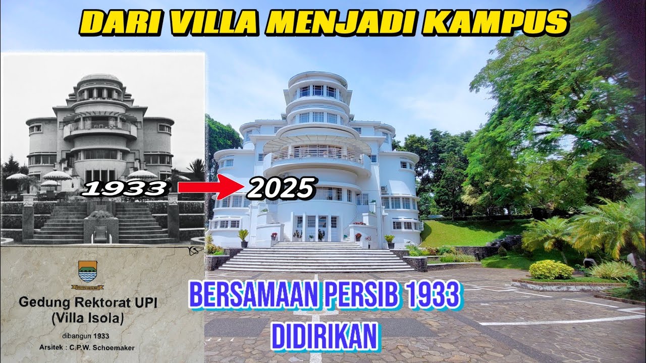 Прогуляйтесь, чтобы увидеть атмосферу кампуса UPI (Индонезийского педагогического университета)