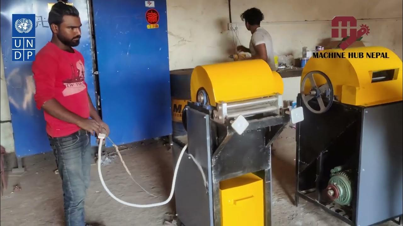 Banana Fiber Extraction Machine, Fiber Extraction to Loom YouTube
