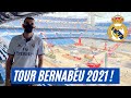 TOUR BERNABÉU 2021 ! JE VISITE LE STADE SANTIAGO BERNABÉU en plein TRAVAUX ! BERNABEU STADIUM TOUR !