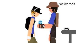 Scout Drinks Piss