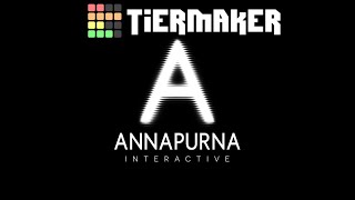 Annapurna Interactive Games Tier Ranking