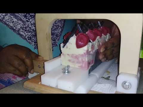 Strawberry champagne soap