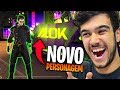 FUI O PRIMEIRO A JOGAR COM O NOVO PERSONAGEM ALOK NO FREE FIRE!!