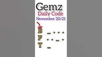 Gemz daily code November 20 & November 21 || Gemz daily code today || #gemz #dailycode #airdrop