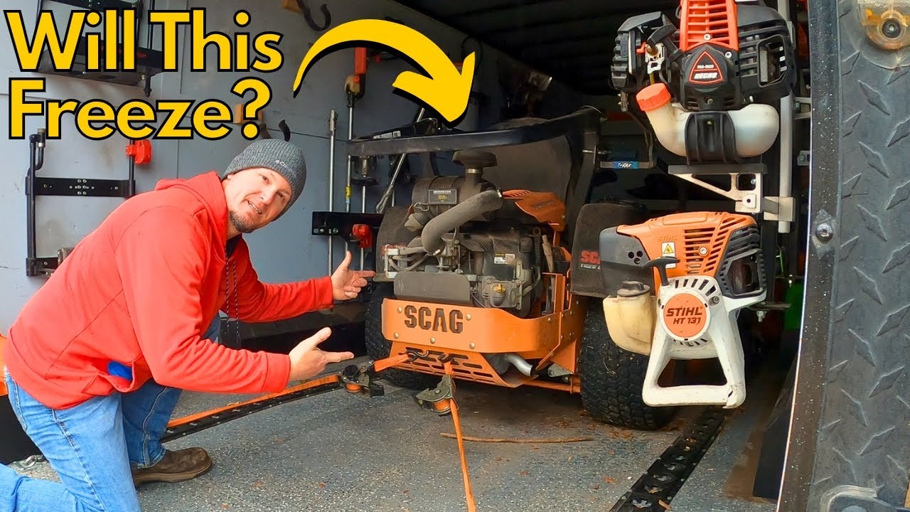 Пережить зимнюю бурю! Выдержит ли наша коммерческая садовая техника морозы?